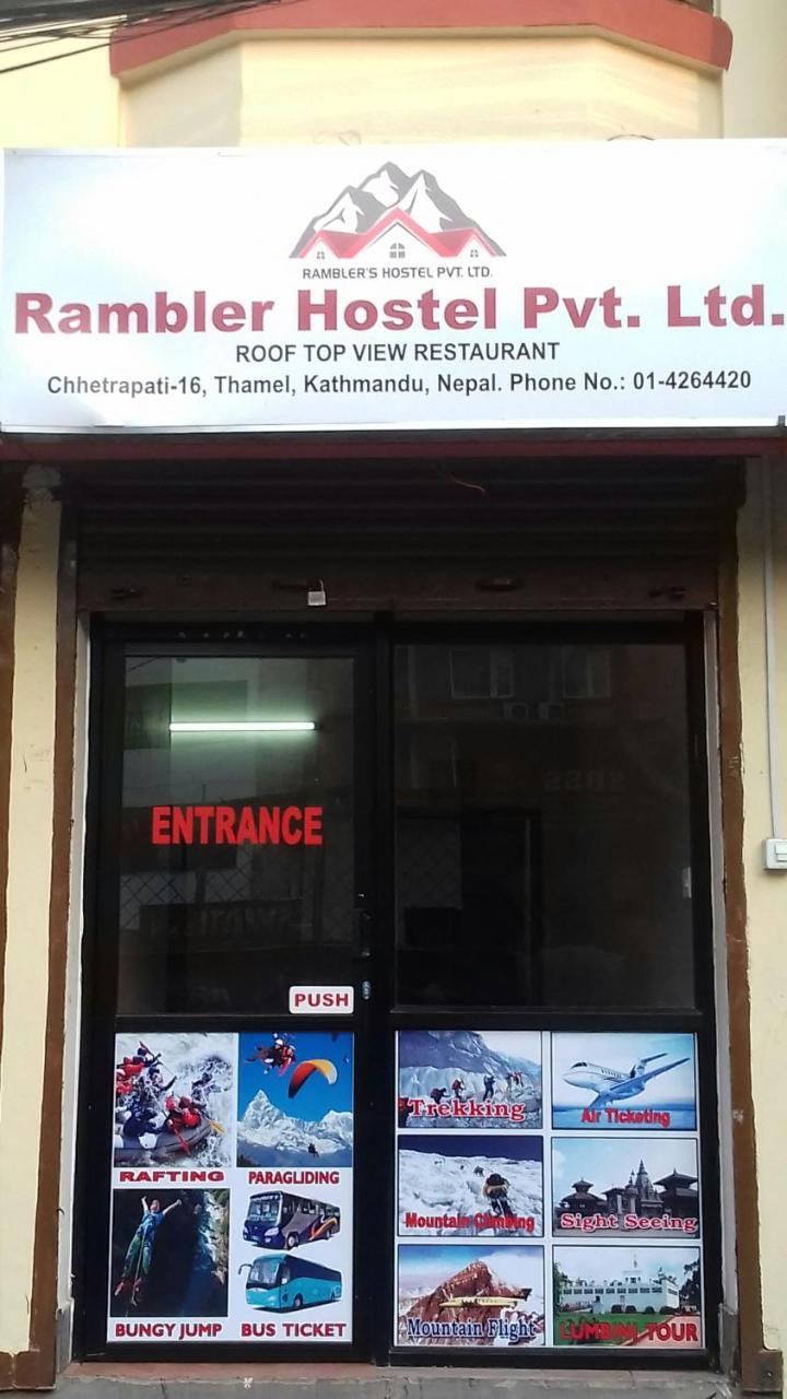 Rambler Hostel Pvt Ltd Catmandu Exterior foto